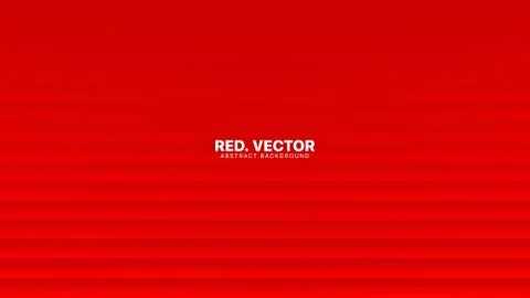 3D Vector Smooth Lines Deep Red Blurred Abstract Background Stock Illustration