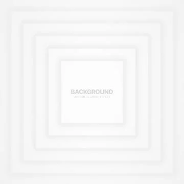 3D Vector Squares Minimalist White Abstract Background Blurred Effect イラスト素材