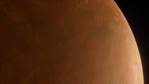 3D Venus In Space Motion Background Stock Footage 244998861
