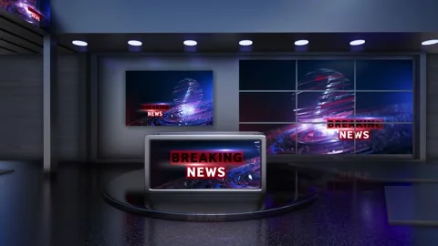 News Desk Background Stock Footage Royalty Free Stock Videos Pond5