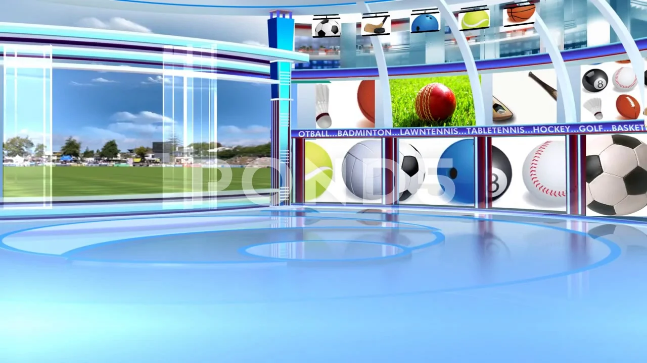Sports News Background Stock Footage ~ Royalty Free Stock Videos | Page 4
