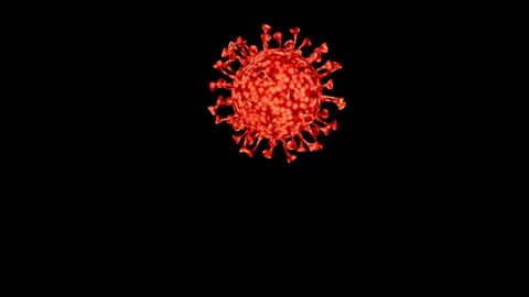 3d Virus Animation Stock Footage 126401852
