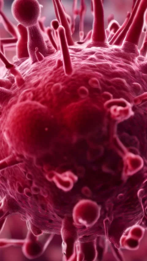 3D Virus Experiment Stock Footage 282782621