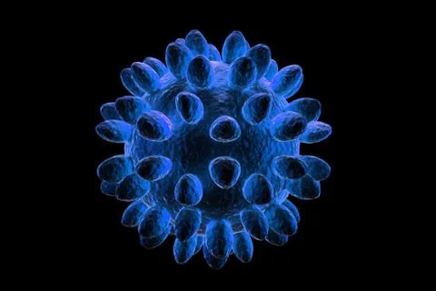 3d virus. Stock Illustration