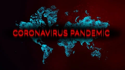 3D Virus model of Coronavirus outbreak 스톡 동영상 126550314