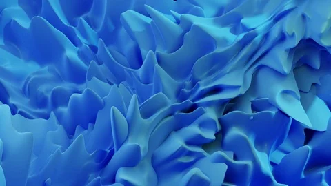 3D visualization of the abstract 스톡 동영상 124868008