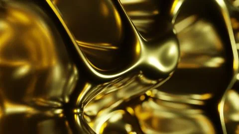 3d visualization abstraction of a color wave Stock Illustration