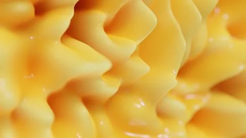 3d visualization abstraction of a color wave Stock Illustration