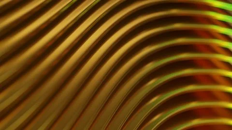 3d visualization abstraction of a color wave Stock Illustration