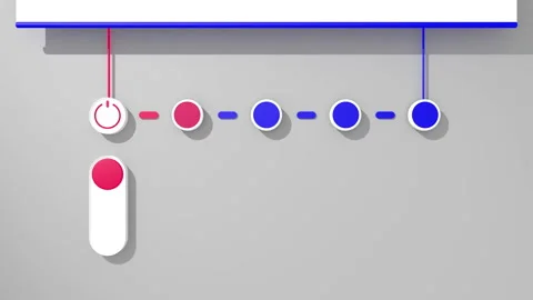 3D visualization of advertising banner animation. Stock Footage 167619387