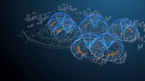 3D Visualization Stock Footage 122623659