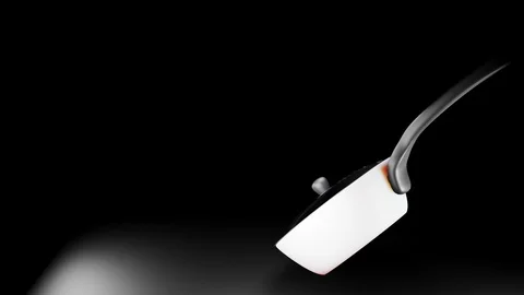 3D visualization of the frying pan 스톡 동영상 126006661