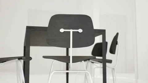 3D visualization of furniture in a room Stock Footage 145705553