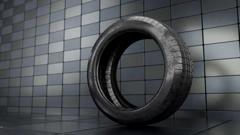 3d visualization of the tire Видео 168905080