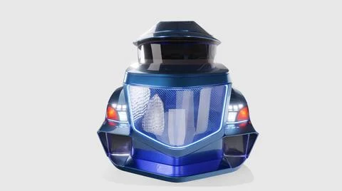 3d visualization of a truck on a solid background Foto stock