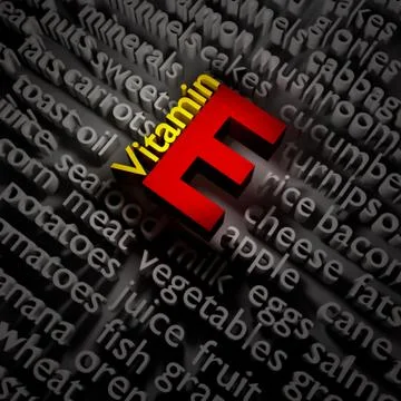 3d vitamins. Stock Illustration