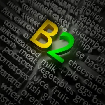 3d vitamins. Stock Illustration