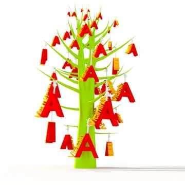 3d vitamins. Stock Illustration