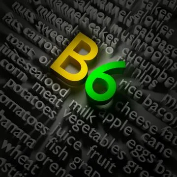 3d vitamins. Stock Illustration