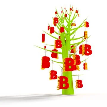 3d vitamins. Stock Illustration