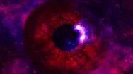 3D  Vj Loop Space Flight Nebula Universe Stars Cosmic Visual Background Stock Footage