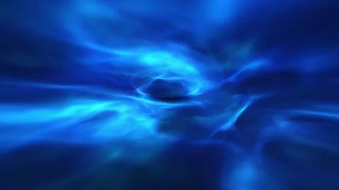 3D volumetric light abstract loop motion background Stock Footage 345683090