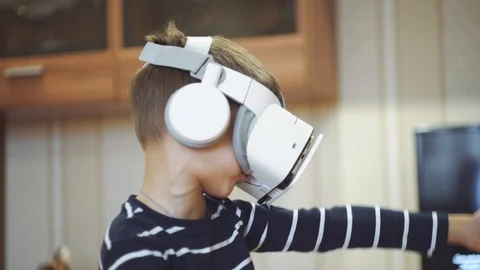 3D VR glasses. Stock Footage 119905983