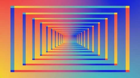 3D wallpaper for interior decoration. Design for T shirt. Stock Illustration