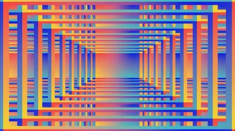 3D wallpaper for interior decoration. Design for T shirt. Stock Illustration