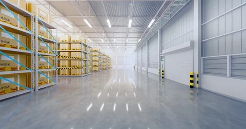 3d  warehouse zoom Stock Footage 125080865