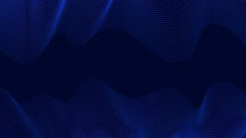 3D Wave Abstract Background, Modern and Minimalist Background Stock Illustration