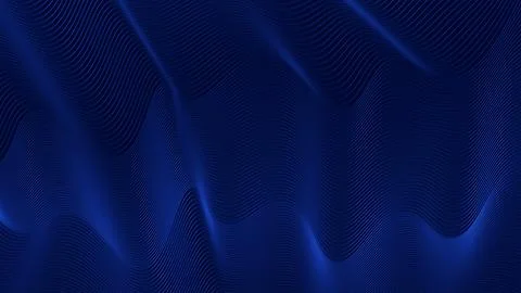 3D Wave Abstract Background, Modern and Minimalist Background Stock Illustration