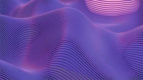 A 3D wave background tailored for creative ventures, delivering a dynamic and Stock Illustration