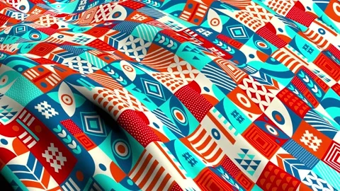 3D wave Stock Footage 160711105