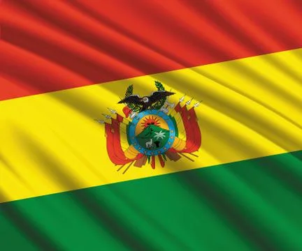 3d waving flag Illustration