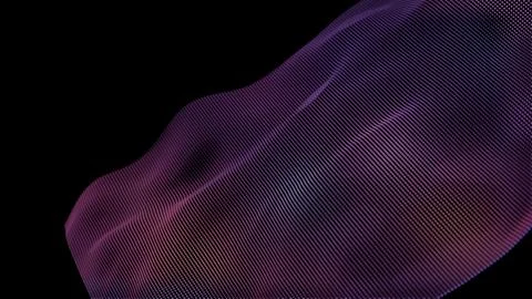 3D wavy background in a image, featuring soothing colors for a visually relax Stock Illustration