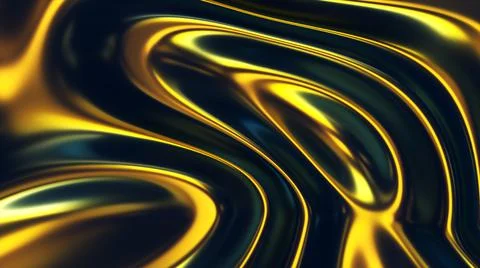 3d wavy fluorescent surface. Stock Illustration