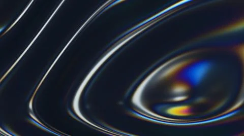 3d wavy fluorescent surface. 스톡 일러스트