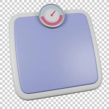 3D Weight Scale Stock Illustration