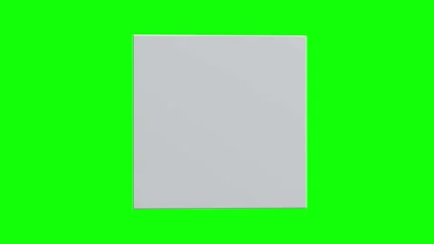 3d White box rotate Stock Footage 101444713