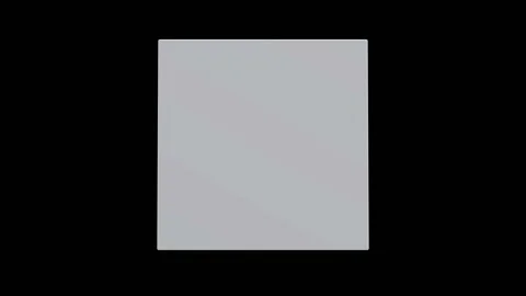 3d White box rotate Stock Footage 101636780