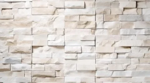 3d white brick backgronud Ilustración de archivo