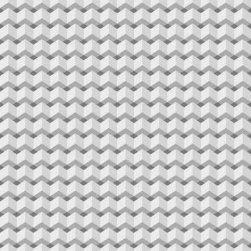 3D White Geometric Texture Seamless Pattern Back Stock-Illustration