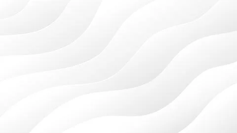 3d  white paper cut wave line background for banner template, cover, print. Stock Illustration