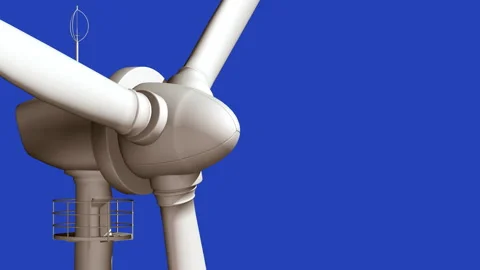 3D Wind power plant, 8k Stock Footage 268014776