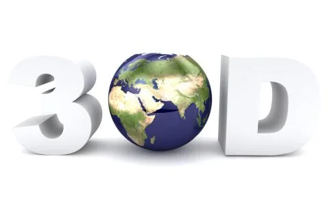 3d word Stock Illustration