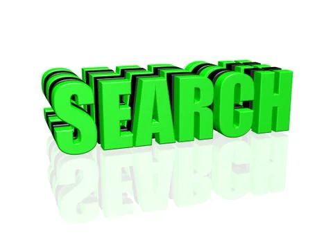 3d word Stock Illustration