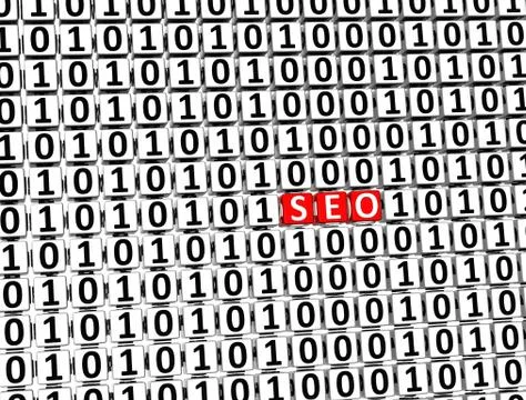 3d word seo inside zero one blocks イラスト素材