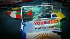 3D World Travel Stock After Effects