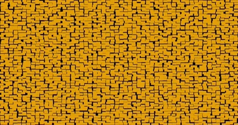 3d yellow abstract background. orange figures. animation, motion liquid Stock Footage 183568472